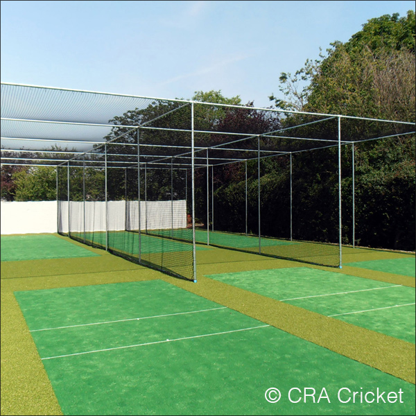 Triple Lane Cricket Practice Net Installation