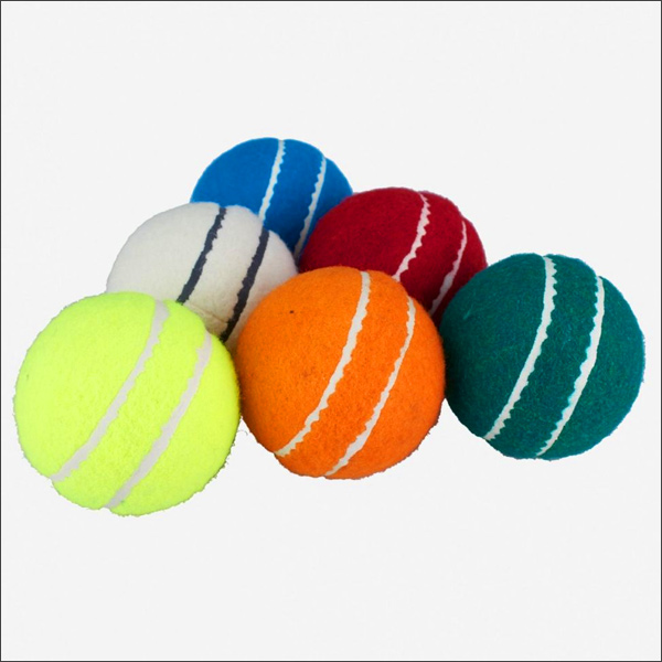 Multicolour Soft Cricket Balls.