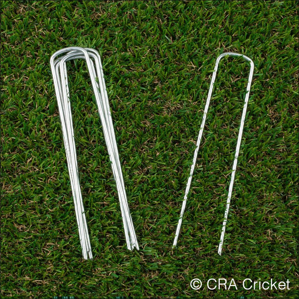 Steel cricket matting bonding pins.