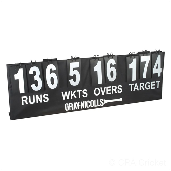 Flip Over Cricket Scoreboard