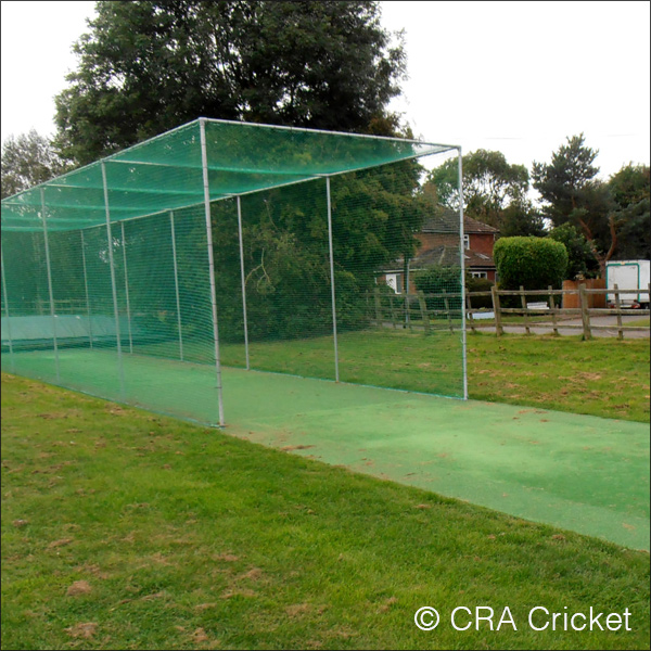 Garden Cricket Practice Area Installation