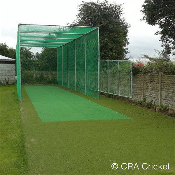 Garden Cricket Practice Area Installation