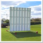 Cricket Timber & PVC Mobile Sight Screens. Multi Sizes. Roller & Retracting Screens. 20 20 Reversible.