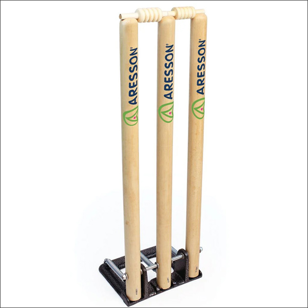 Wooden Spring Cricket Stumps